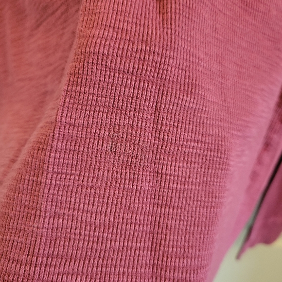 Lucky Brand Maroon Lived In Henley Long Sleeve Shirt - Picture 5 of 5
